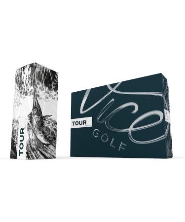 Vice Golf Tour White Golf Balls - Premium Performance and Visibility - Buy Online on GoSupps.com