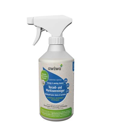 Awiwa awning and awning cleaner for parasols tents sun sails awnings etc. - 500 ml cleaner concentrate 500 ml (1 Pack)