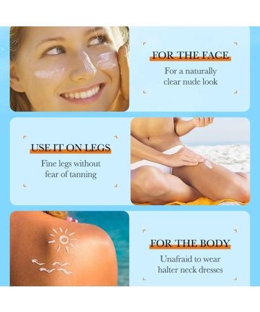 Buy SPF 60 Face Sunscreen with Vitamin C | Oil-Free Hydrating Travel Size Sunscreen | No White Cast | Best Sunscreen for Women - Buy Online on GoSupps.com