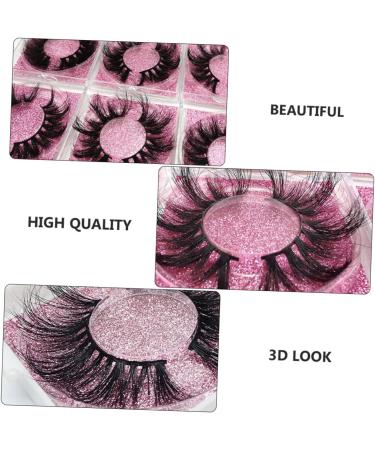Beavorty 1Pair Fake eyelashes makeup faux eyelash black eyelashes fake long eyelash dramatic eyelashes natural false eyelashes natural fake lashes Creative Eyelashes tool Miss slim - Buy Online on GoSupps.com