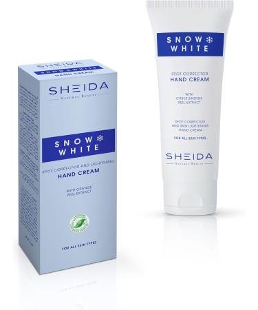  Sheida SNOW WHITE Anti-Aging and Anti-Spot Hand Cream for All Skin Types 75ml - Buy Online on GoSupps.com