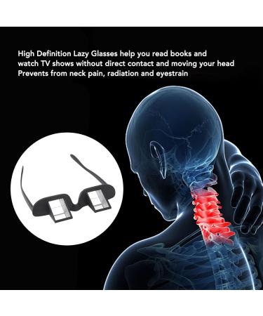Buy Horizontal Reading Prism Glasses - Perfect for Bedridden Use & Comfortable Viewing - 90-Degree Light Lazy Glasses for TV & Mobile - Buy Online on GoSupps.com