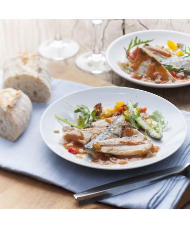 Sardine fillets in escabeche sauce and shallots from Brittany Pointe de Penmarc'h 100 g box - Delivery in 2 to 3 working days from Brittany - Buy Online on GoSupps.com