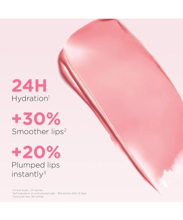 Clarins NEW Lip Oil Balm - Nourishing Hydration Plumping Shine | 99% Skincare Formula | 96% Natural Ingredients | 0.1 Ounce 01 - Pale Pink - Buy Online on GoSupps.com