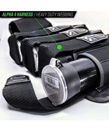 Valken Alpha 4 Pod Paintball Harness in Green - High-Quality Paintball Gear - Buy Online on GoSupps.com