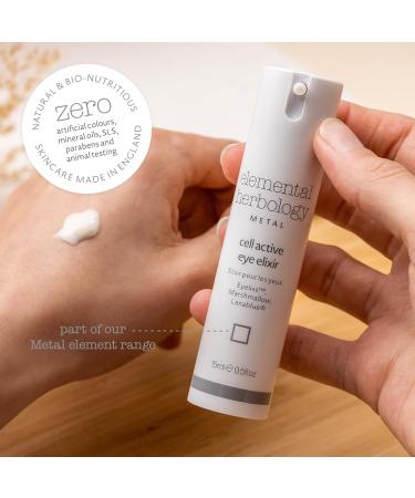 Elemental Herbology Cell Active Eye Elixir Eye Cream 15ml - Anti-Ageing Eye Cream for Mature Skin - Revitalising Eye Serum - Buy Online on GoSupps.com