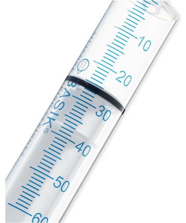 UrnConcern 60ml Enteral Feeding Syringe ENFIT with Caps | 60cc Syringe | Reusable Silicone O-Ring Syringe | Tube Feeding | with Clean Assure White Plunger (2 Pack) - Buy Online on GoSupps.com