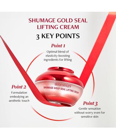 MEDITHERAPY Shumage Gold Seal Lifting Cream - Anti-Aging Collagen & Gold Threads Skin Firming Treatment | Korean Skincare (1.69 fl oz - Buy Online on GoSupps.com