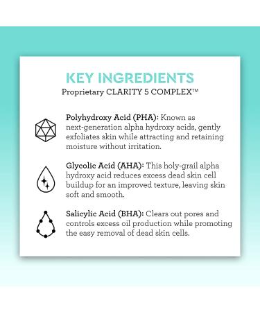 Bliss Clear Genius Overnight Liquid Peel | Exfoliating & Pore-Clearing Treatment | Clean, Cruelty-Free & Vegan Formula | 1 fl oz - Buy Online on GoSupps.com