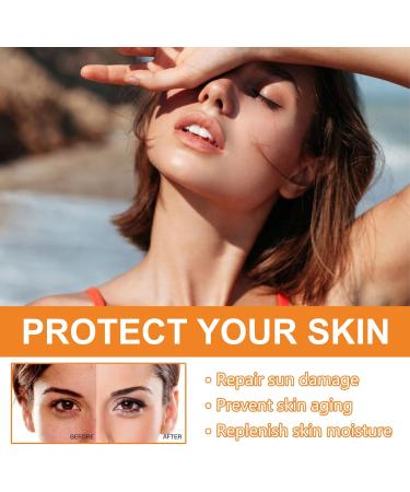 Sunscreen Spf 100 Face and Body Care Sunscreen Refreshing Moisturizing Non-Greasy with UVB/UVA Sunscreens 50g for Travel Daily Sun Protection (5 Pieces) - Buy Online on GoSupps.com
