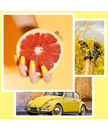 Lemon Yellow Gel Nail Polish 15ML - Summer Colors Soak Off UV LED Manicure Salon DIY | RARJSM RAR165 - Buy Online on GoSupps.com