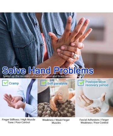 Rehabilitation Robot Gloves for Stroke Recovery | Finger Straightening Brace - XL Right Hand - Buy Online on GoSupps.com