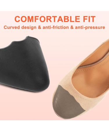 Buy 2 Pairs Shoe Filler Inserts - Unisex Toe Cushion Fillers & Black Heel Grips for Oversized High Heels & Casual Shoes - Buy Online on GoSupps.com