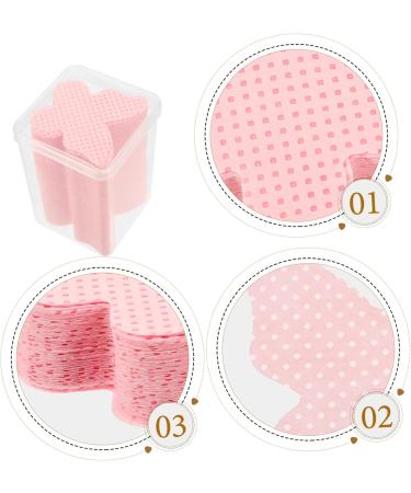  Healvian Healvian 200 Sheets Nail Pads Nail Mat Nail Wipes Nail Removal Pads Nail Glue Remover Facial Cleansing Wipes Cleansing Wipes Snail Polish Removers Pink - Buy Online on GoSupps.com