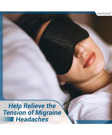 Medipaq Deluxe Magnetic Gel Eye Mask - Hot or Cold Relief for Swelling, Dark Circles, and Migraines - Cooling Eye Mask for Hayfever and Headache Relief - Buy Online on GoSupps.com
