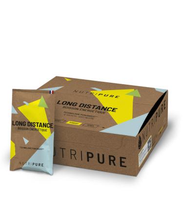 NUTRIPURE Nutripure | Long Distance Energy Drink | Endurance Recovery Digestive Comfort | Maltodextrin Fructose BCAA Vitamins Electrolytes | Neutral Taste | 40g x 12