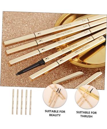 Healvian 5pcs Double Ended Eyebrow Pencil Brow Pens Eyebrow Ink Women Eyebrow Pencils Waterproof Brow Plastic - Buy Online on GoSupps.com