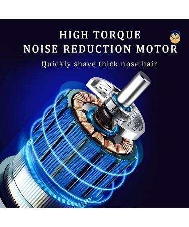 USB Rechargeable Nose Hair Trimmer - Electric Facial & Eyebrow Remover with 360 Cutter for Easy Commuting | International Shipping Available - Buy Online on GoSupps.com