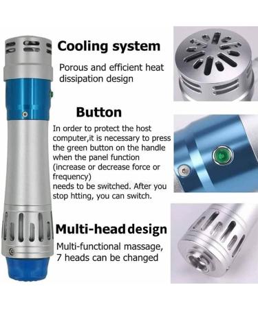 ZIXIAOS ED Shock Wave Therapy Device - Professional Pain Relief & ED Treatment Massage Device for Muscle Pain Relief - Buy Online on GoSupps.com