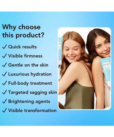 Luxelift Skin Firming Youth Butter - Hydrating Firming Body Moisturiser - Body Butter for Firm Skin - Body Butter for Women - Improves Wrinkles and Reduces Dry Skin - Buy Online on GoSupps.com