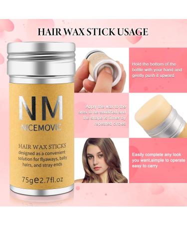 Hair Wax Stick Set - Flyaway Control for Women & Teens | Best Hair Styling Tools & Accessories | Perfect Christmas & Birthday Gifts - Buy Online on GoSupps.com