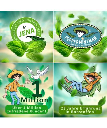 Organic Turmeric Tea 500g - Ayurvedic Vitality Blend | Refreshing & Revitalizing Peppermint & Ginger | International Shipping Available - Buy Online on GoSupps.com