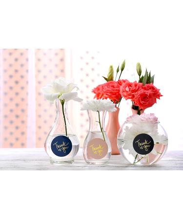 500 Self-Adhesive 2 Thank You Stickers | Waterproof with Gold Foil Design - Perfect for Small Businesses | 4 Classic Colors - Buy Online on GoSupps.com