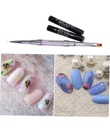 FRCOLOR Nail Art Tools Nail Polish Liner Diy Nail Tool Nail Art Brush Pen Nail Art Liner Pen Nail Art Liner Brush Manicure Tool Nail Brush With Diamond - Buy Online on GoSupps.com