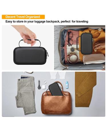 Elonbo Portable Inhaler Nebulizer Machine Case - Travel Holder for Adults and Kids - Handheld Mesh Atomizer - Inhaler Spacer Bag - Black - Buy Online on GoSupps.com