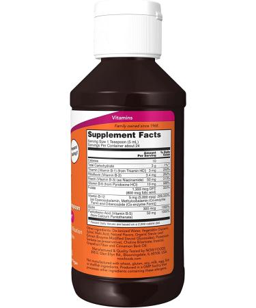 Now Foods Ultra B-12 5000 mcg Liquid | 4 fl oz - Boost Energy & Metabolism - Buy Online on GoSupps.com