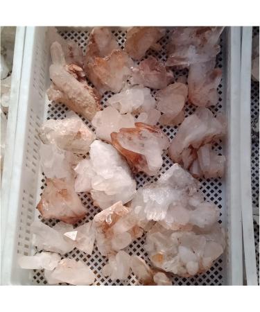 200-800g Natural Red Crystal Cluster Original Stone Crystal Quartz Specimen Rock Raw Gemstone Reiki Decor ZJGIDTEM (Color : About 400g) - Buy Online on GoSupps.com