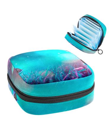 Women bands storage pockets Stillpad keeper cat unicorn dog portable period kit bag feminine product bag for women girls color2
