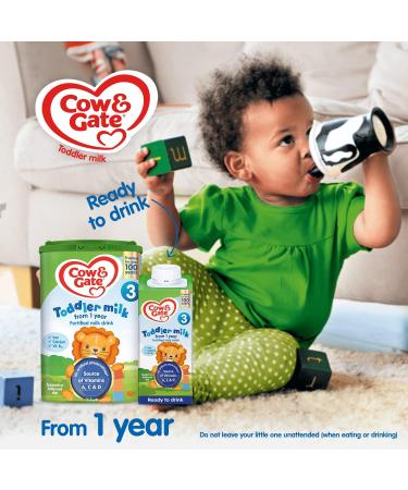 Cow & Gate 3 Toddler Milk 200ml (1-3 Years) - Buy Online on GoSupps.com