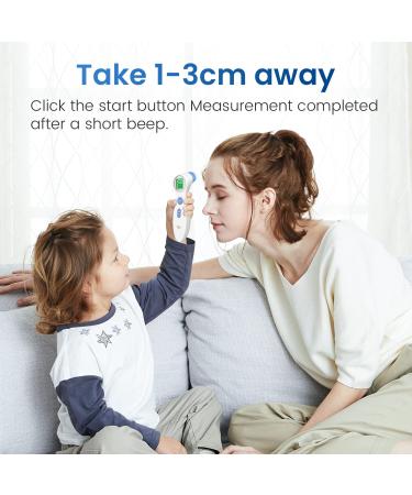 Femometer Touchless Forehead Thermometer for Adults - Accurate  Fast & Non-Contact - Buy Online on GoSupps.com