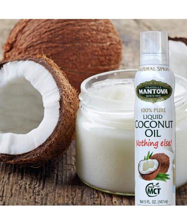 Mantova Coconut Oil Nothing Else - Coconut - 5 Fl Oz - Buy Online on GoSupps.com