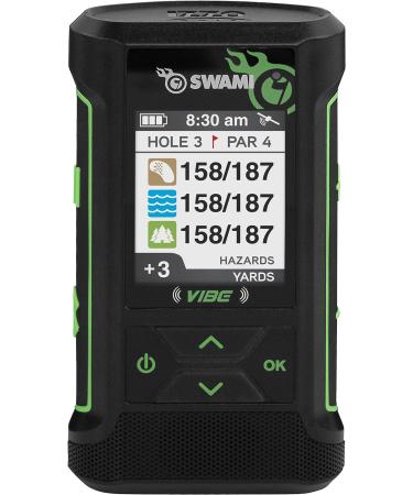 Swami Vibe Golf GPS Bluetooth Speaker Combo - Lime Green | Shop Now - Buy Online on GoSupps.com