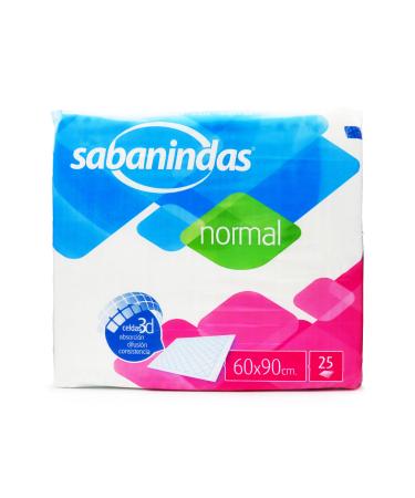 Empapador Sabanindas Normal 60x90 25u