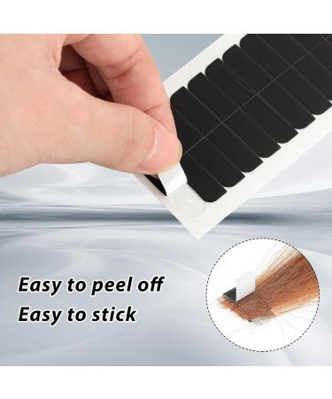 Hair Tape for Extensions 180 Pieces Replacement Hair Extension Tapes for Hair Extensions Double Sided Tape In Tape Replacement Pre-Cut Hair Extension Tape Tabs for Wigs Supplies 4 0.8 cm (Black) - Buy Online on GoSupps.com