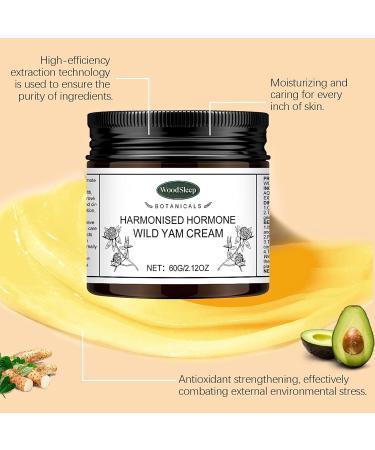 Wild Yam Cream for Hormone Balance for Women Organic Wild Yam Cream for Menopause Anti Aging Face Cream Wild Yam Balancing Cream Wild Yam Hormone Cream Nourishing Face Moisturizer - Buy Online on GoSupps.com