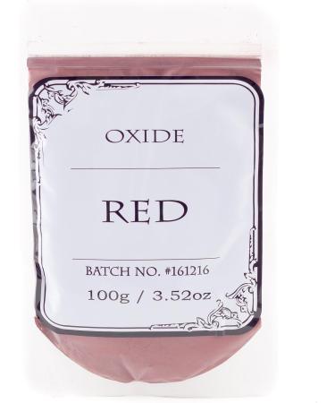 Buy Red Oxide Mineral Powder 100g - Pure Colorant for Art & Crafts | International Shipping Available - Buy Online on GoSupps.com