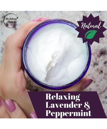 Brookethorne Naturals Relax Therapeutic Massage Lotion 8oz with Lavender & Peppermint Essential Oils - Buy Online on GoSupps.com