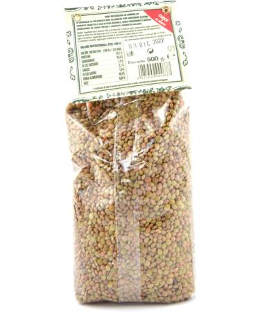 IL FARRO D'ORO Dried Umbrian Mountain Lentils Castelluccio di Norcia Variety 1kg 2x500g - Buy Online on GoSupps.com