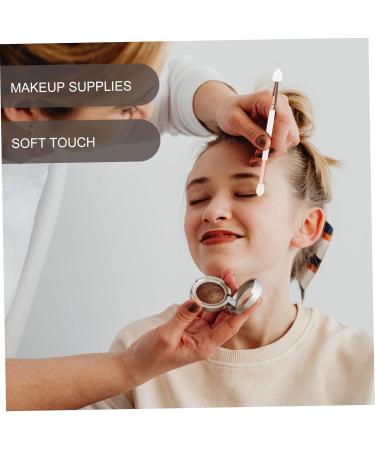 POPETPOP 24 Pcs Eye Shadow & Lipstick Brush Set | Travel Makeup Brushes with Wooden Handles for Women | Essential Eyeshadow Accessories - Buy Online on GoSupps.com