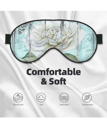 Vintage Rose1 Adjustable Double-Sided Sleep Mask | Soft Eye Covers for Perfect Shading & Reduced Eye Edema | International Shipping Available - Buy Online on GoSupps.com