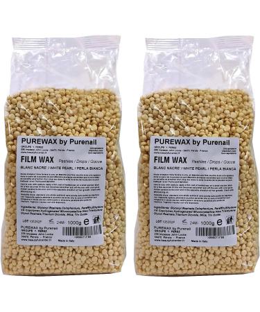 Purenail Top Promo Wax - 2 x 1 kg White | Premium Quality Wax for Professional Use | Fast International Shipping - Buy Online on GoSupps.com