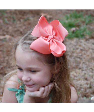 20pcs 6inch Hair Bows for Girls - Cute Grosgrain Ribbon Alligator Clips for Baby, Toddlers, Kids - Hair Accessories Pack - Buy Online on GoSupps.com