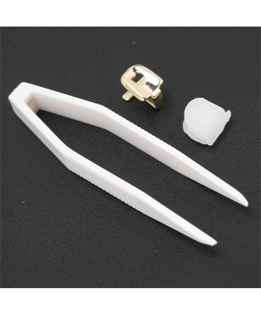 Hip Hop False Tooth Brass Teeth Brace Decoration for Party for Daily Use(gold) - Buy Online on GoSupps.com