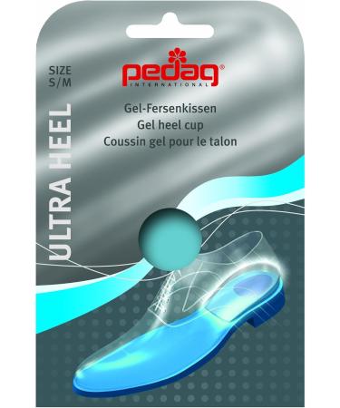 Pedag Ultra Heel Gel Pillow | Relieve Heel Pain for Sports & Daily Use | Comfort & Support for S/M Feet - Buy Online on GoSupps.com