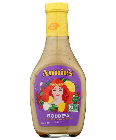 Annie's Natural Goddess Salad Dressing - Vegan, Non-GMO, 16 fl oz - Buy Online on GoSupps.com