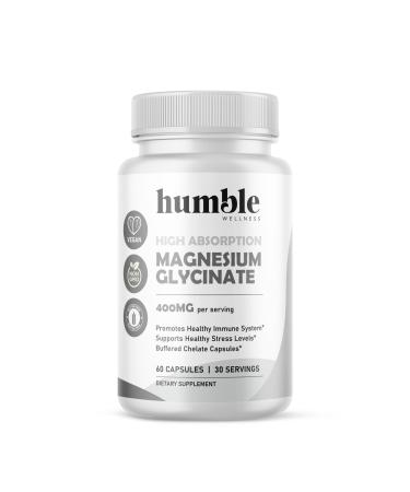 Magnesium Glycinate Supplement - Chelated - 30 Day Supply